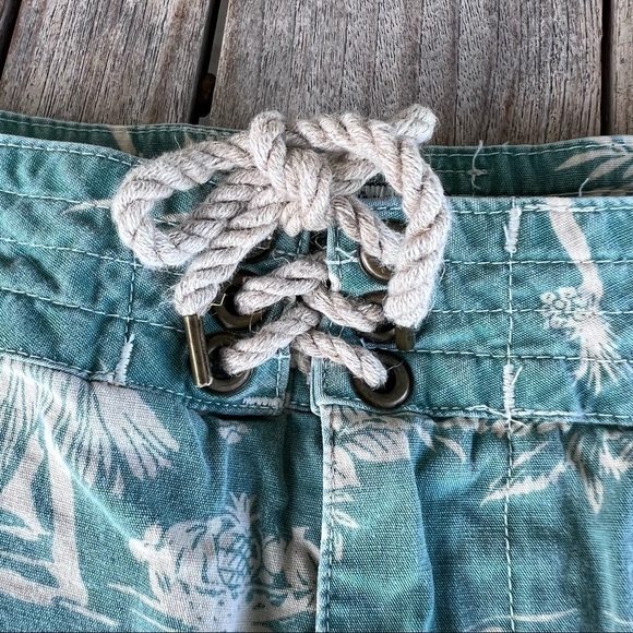 Polo Ralph Lauren Swimwear Hawaiian Hula Girl Swim Trunks Size 34 Luau Tropical - Picture 6 of 12